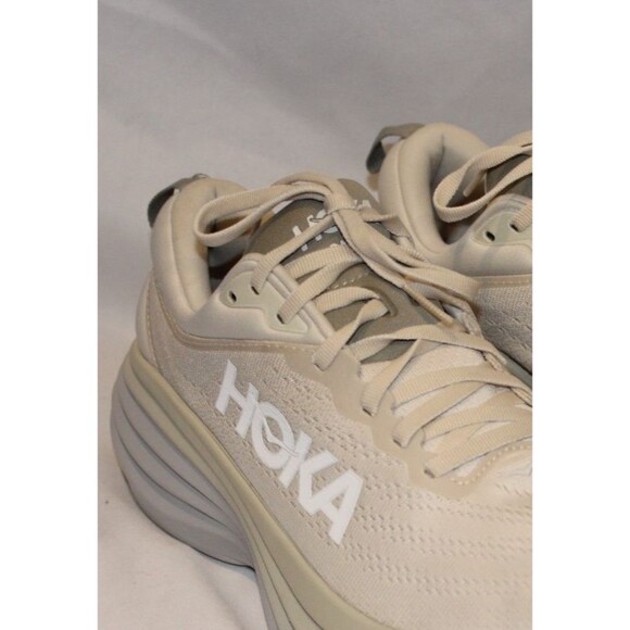 NIB Hoka One Men\'s Bondi 8 Running Sneakers OAK TAN SZ 8 NEW main image 5